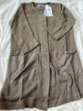 Masai Womans Jacket Green Size S Straight Regular Knit