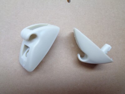 Sun Visor Support Clip Retainer 191857559 For VW Jetta Golf MK1 MK2 BEIGE 2 PK!