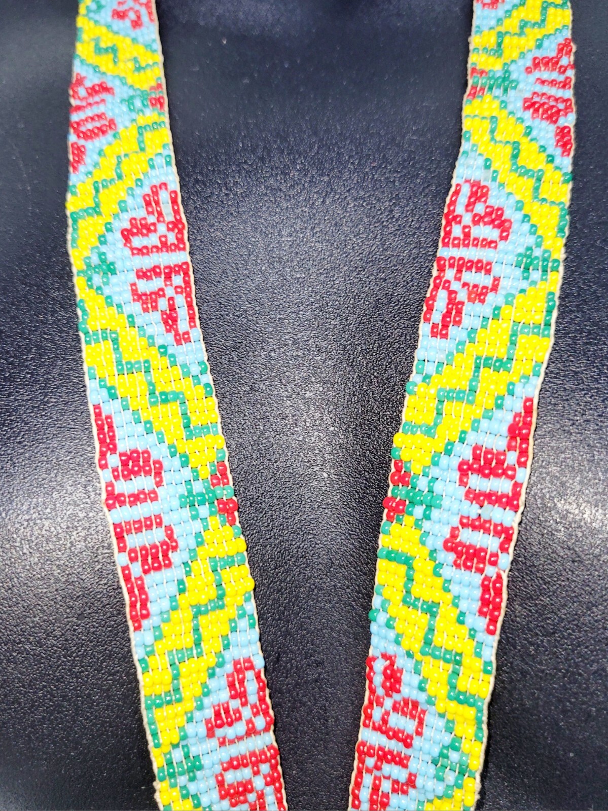 Native American Style Handcrafted Multicolor Vibr… - image 2