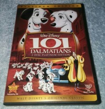101 Dalmatians DVD Platinum Edition Disney RARE