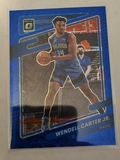 Wendell Carter Jr - 2021-22 Optic Blue Velocity Insert Card