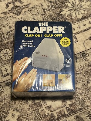 The Clapper 2007 Original Sound Activated On/Off Switch Clap On Clap Off Sealed