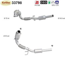 ✅ Katalysator Audi, Seat, Skoda, VW, 1.2/1.4, Euro 6