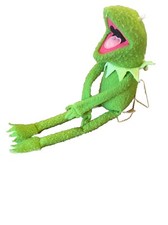1956, 1976 Vintage Kermit the Frog Muppet Doll 850 Jim Henson Fisher Price Toy