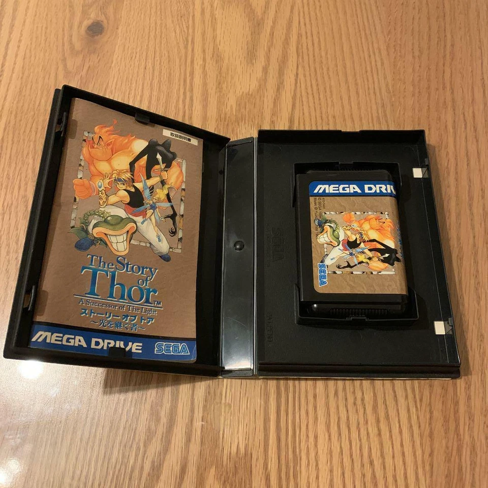 The Story of Thor Mega Drive MD Genesis Sega Used Japan Boxed Tested Working - Image 3 of 3