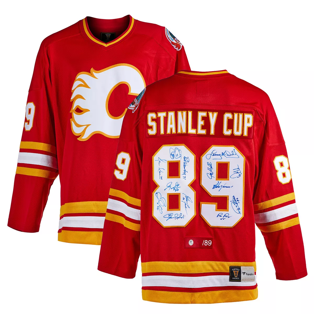 Flames Stanley Cup jersey