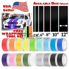 Matte Color Racing Stripes Vinyl Wrap Sticker For Infiniti G35 Stripe 25FT /50FT
