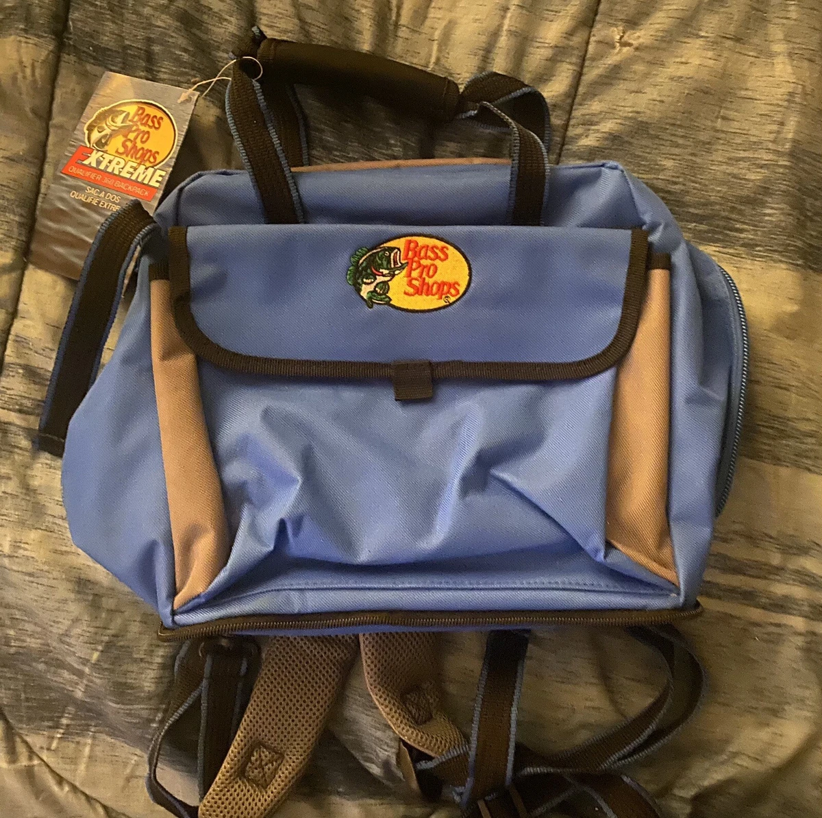 Bass Pro Shops Extreme 360 Qualifier Tackle Bag / Tackle Backpack No Bottom  New