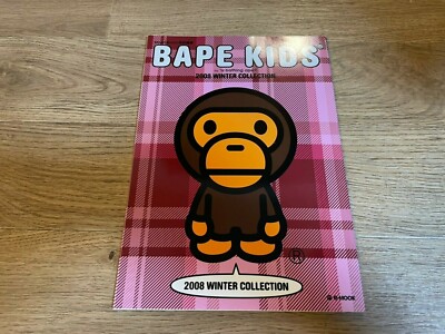 RARE A BATHING APE BAPE KIDS 2008 Winter Collection with sticker 
