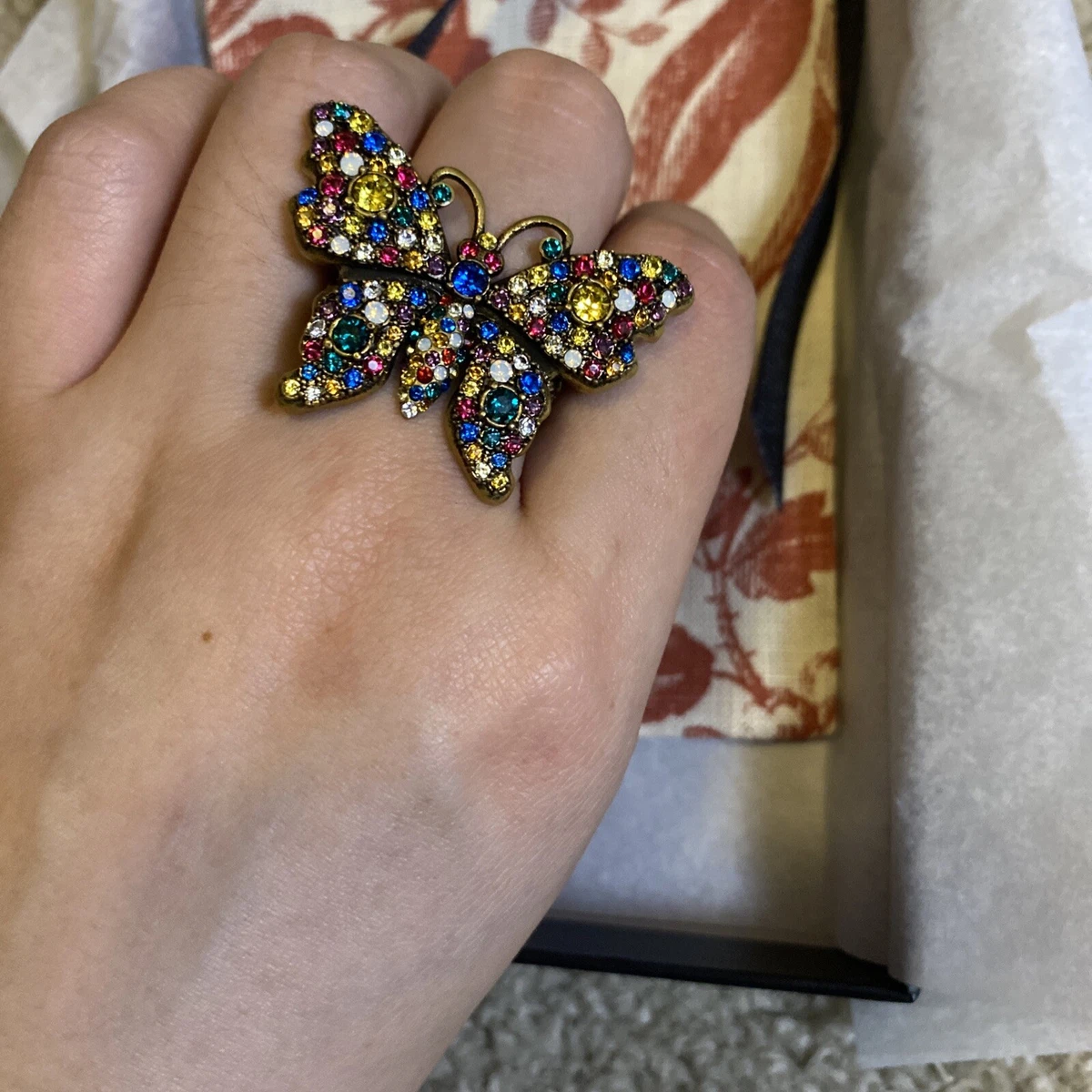 Gucci multicolor ring deals