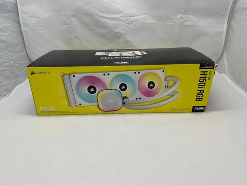 Corsair iCUE LINK H150i RGB Weiß – 360mm AIO CPU Wasserkühlung – Intel/AMD