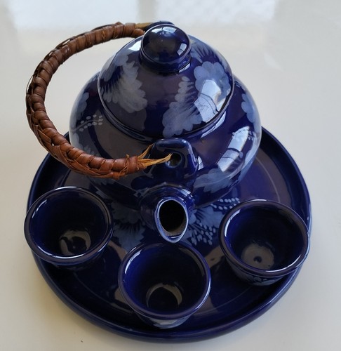 Thai Tea Set Ceramic With Nice Patten - Picture 7 of 8