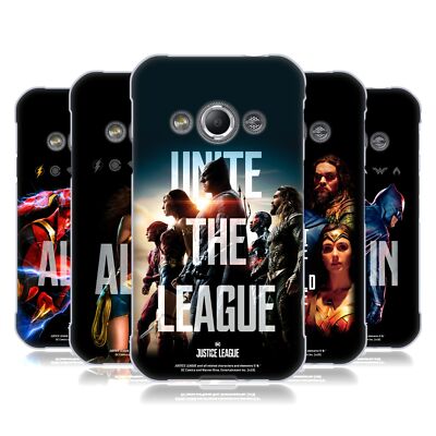 OFFICIAL JUSTICE LEAGUE MOVIE POSTERS SOFT GEL CASE FOR SAMSUNG PHONES 4