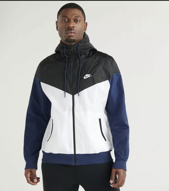 hooded windrunner jacket