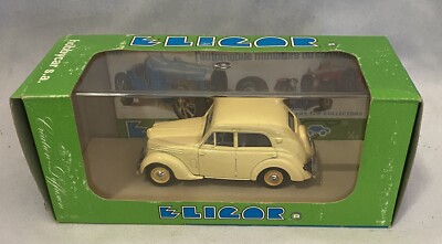1938 RENAULT JUVAQUATRE BERLINE - VINTAGE 1/43 ELIGOR DIECAST MODEL #1014