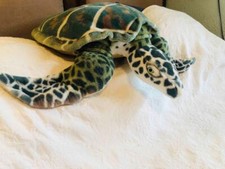 Melissa  Doug Large 28" Sea Turtle Plush Stuffed Sea Ocean Life Pillow
