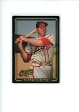 1992 Action Packed Enos Slaughter #15G 24-Kt 24KT 24K Gold Parallel 