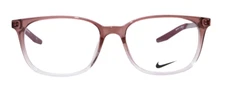 NIKE 7283 212 SMOKEY MAUVE FADE BEETROOT EYEGLASS FRAMES 52-16-145 DESIGNER