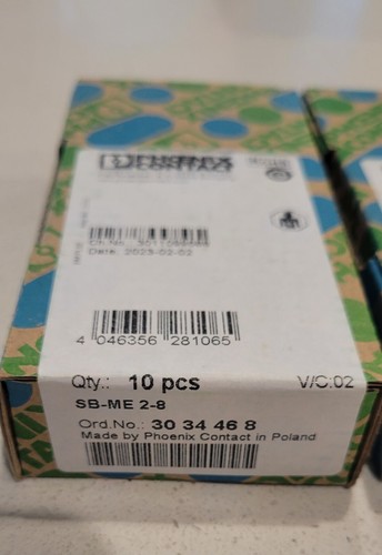 New Phoenix Contact 3034468 Switching jumper SB-ME 2-8, (4 Boxes of 10) + 8 - Picture 3 of 5