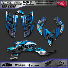 Premium Complete 21 Mil Vinyl Sticker Kit Yamaha YFZ450 2003-2008 Full Graphics