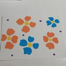 9x12 Inch Acrylic Painting On Watercolor Paper Floral Art Title Flower Dream A1