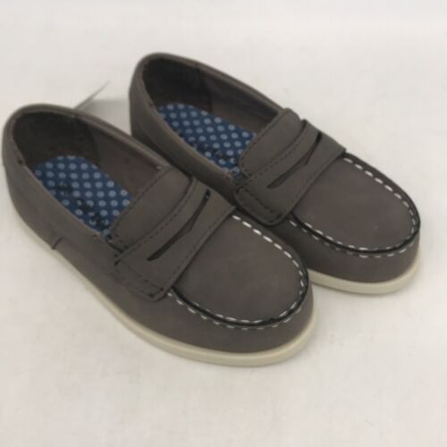 Carters Simon4 Boys Low Top Slip On CF171862 Casual Gray Loafer Shoes Size 10 - Afbeelding 1 van 9
