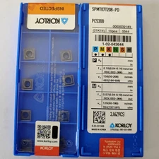 10pcs SPMT07T208-PD PC5300 KORLOY Tools CNC blade Carbide Inserts Original