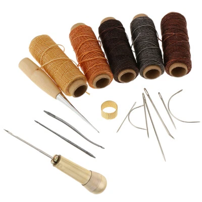 MARKENLOS Juego de herramientas juego de costura para alfombras, lona, tapicería, abrigos, tiendas de campaña, pieles y