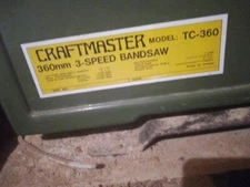 Drive Belt for TC360 Craftmaster 14" 3 Wheel Band Saw 6mm Round Poly Belt B47F