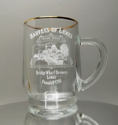 Harveys Of Lewes Bierglas Half Pint