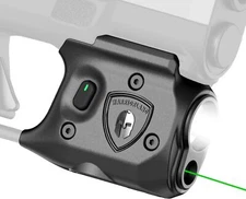Pistol Light Green Laser Combo, For Springfield Hellcat, Not Fits Hellcat Pro