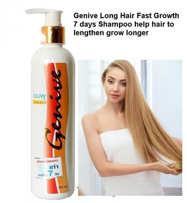Genive Long Hair Fast Growth Shampoo Lengthen Grow Longer In 7