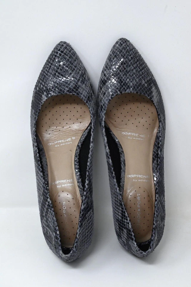 Rockport Lilah Pump Mármol Pitón Mujer’s Piel de Serpiente Tacón 38/7.5 K58826 Foto 4 de 4