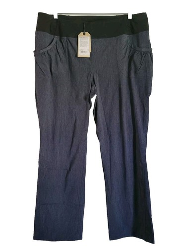 Prana Summit Activewear Pants Cinch Leg Ripstop Hiking Water Repel Size 2X NWT - Picture 14 of 15