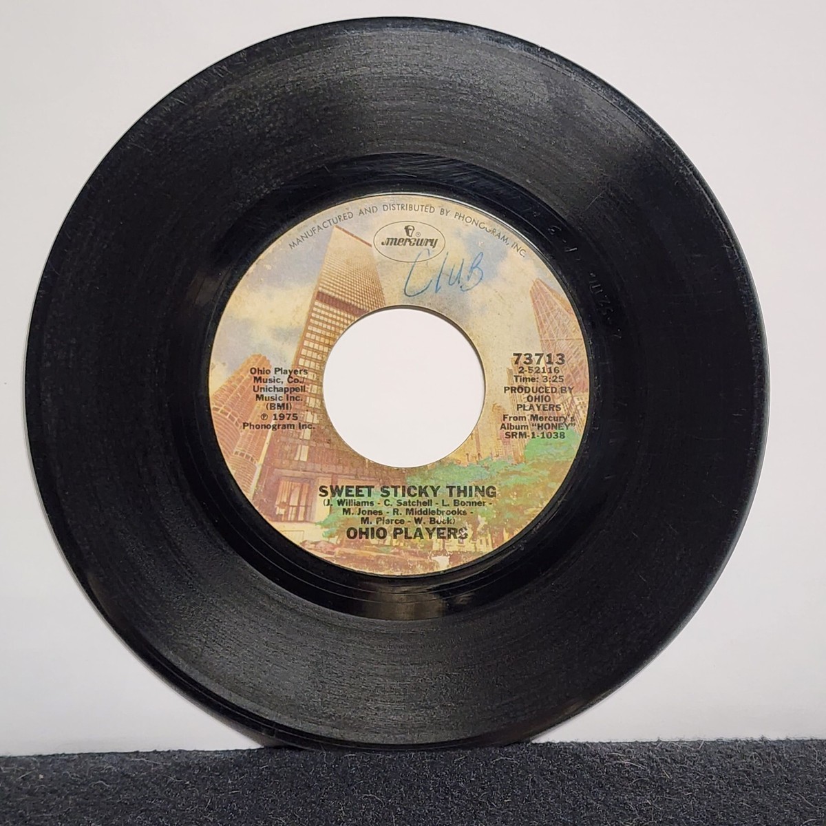 OHIO PLAYERS SWEET STICKY THING/ALONE (VG) 73713 45 RECORD | eBay