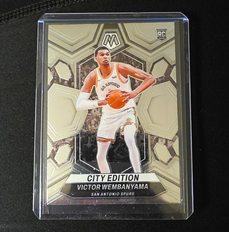 Panini 2023-24 Mosaic City Edition Victor Wembanyama RC Rookie Base #282 Spurs