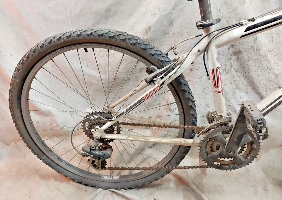 08' Trek 820 MTB Bike 16" Small Hardtail Front Suspension Steel Shimano Commuter - Image 3 of 4