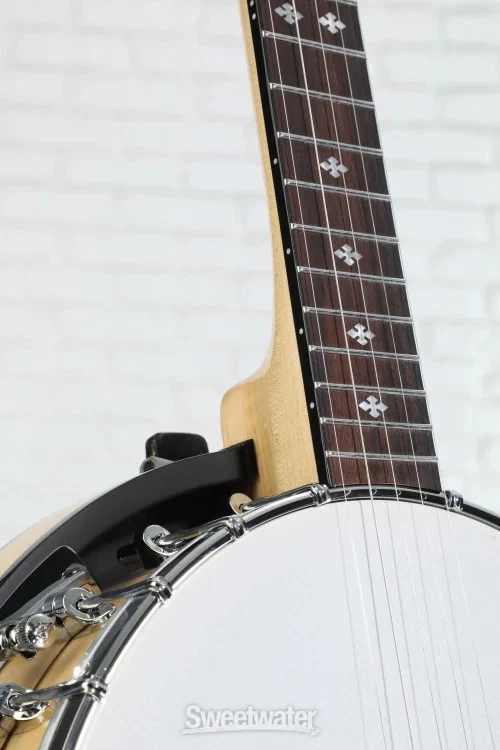 Gold Tone CC-100RW Cripple Creek Resonator Banjo with Wide Fingerboard - Natural - Image 4 of 4