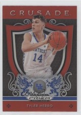 2019-20 Panini Prizm Draft Picks Crusade Red Prizm Tyler Herro #75 uk2