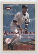 2005 Fleer Tradition Diamond Tributes Derek Jeter #12DT HOF 0e3