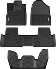 Custom Fit for Honda Pilot 2023-2025 TPE Car Mats Raised Edge Full Coverage