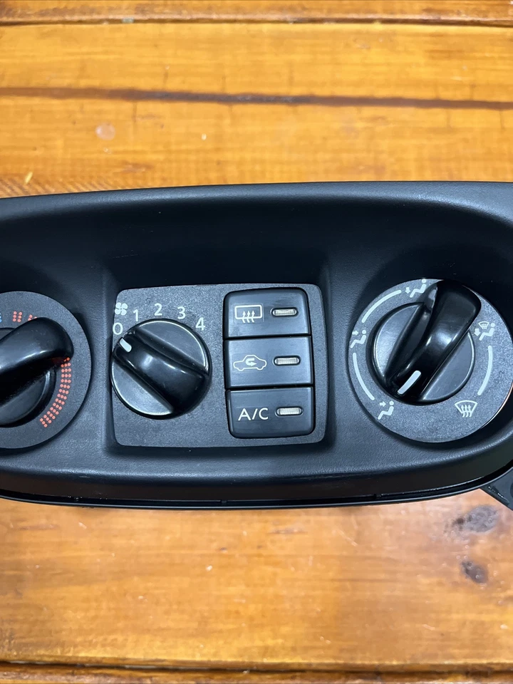 2000-2006 Nissan Sentra A/C AC Heater Temperature Climate Control OEM - Image 4 of 4