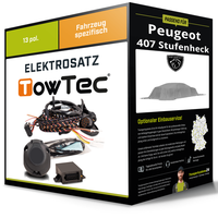 Elektrosatz 7-Pol Spezifisch für VW Passat Limousine 08.2014-03.2024 NEU Towtec