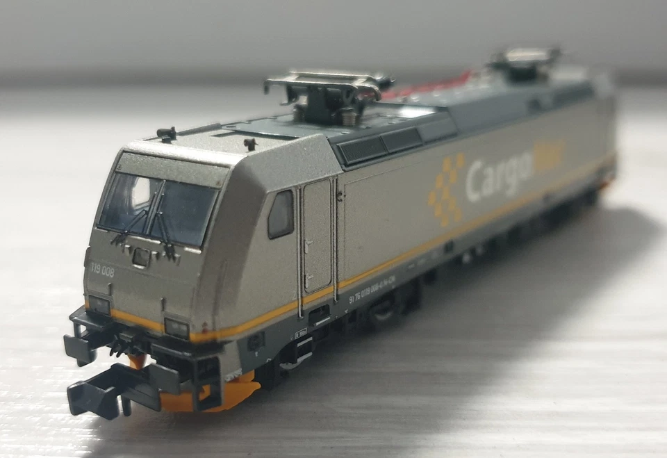 Arnold HN2119 E-Lok BR E186 Traxx 2 Cargo Net Spur N - Bild 4 von 4