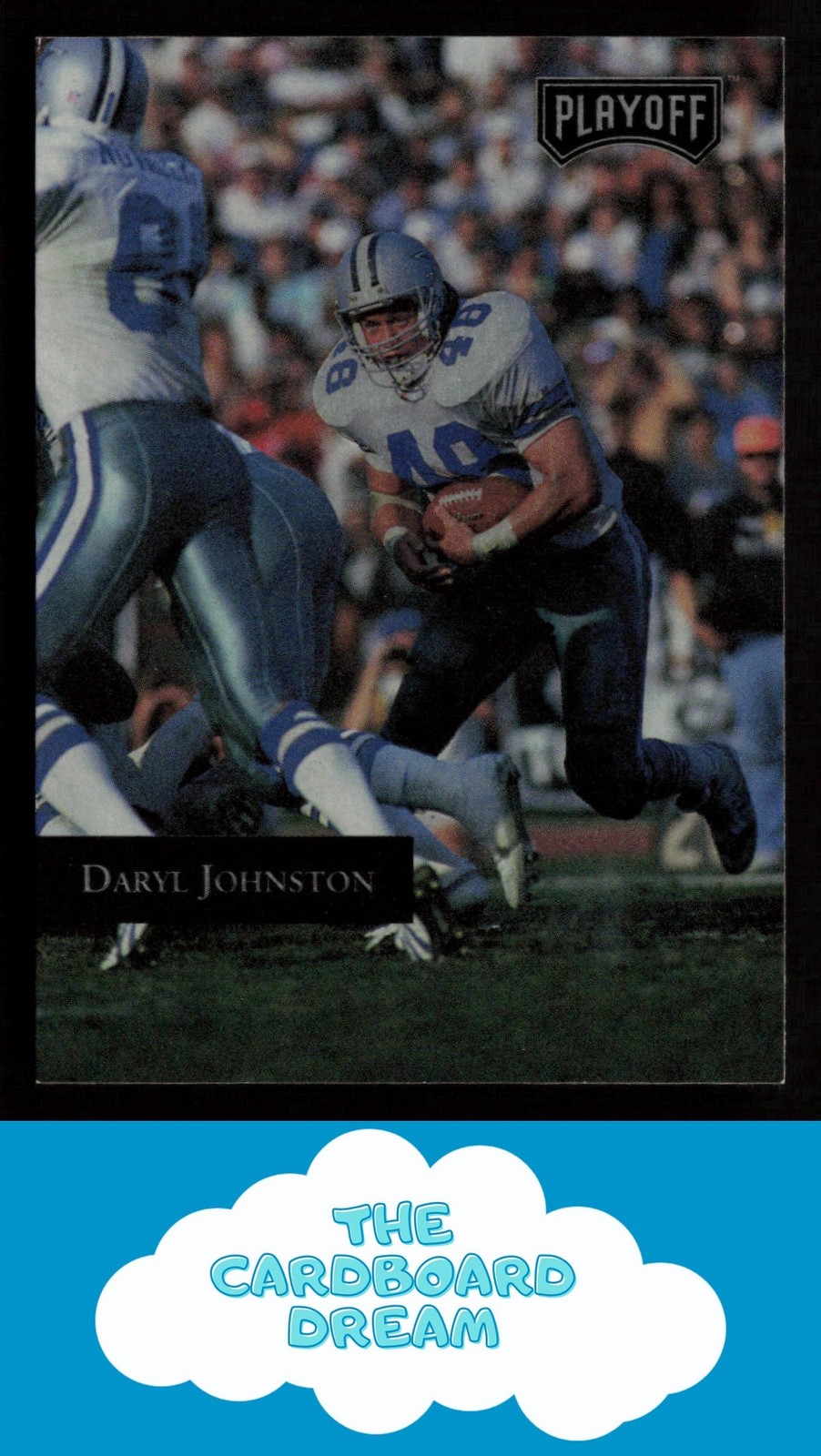 Daryl Johnston 1992 Playoff #122 Dallas Cowboys