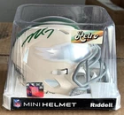 MICHAEL VICK Signed Eagles RETRO Mini Helmet + Beckett Witness COA W0417