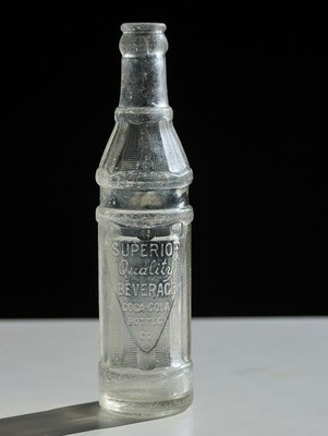 Antique Superior Quality Beverage Coca Cola Bottling Co Clear Glass Bottle Rare