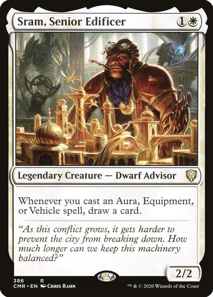 Sram, Senior Edificer #386 (NM) Commander Legends (CMR) MTG