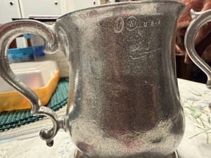 Wilton Pewter Tankard Set Vintage Collectible Mugs Columbia Pennsylvania