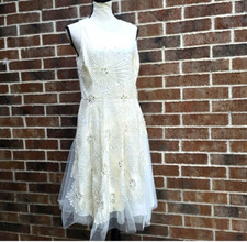 Bagley Mischka midi Bridal/Bachelorette size 10